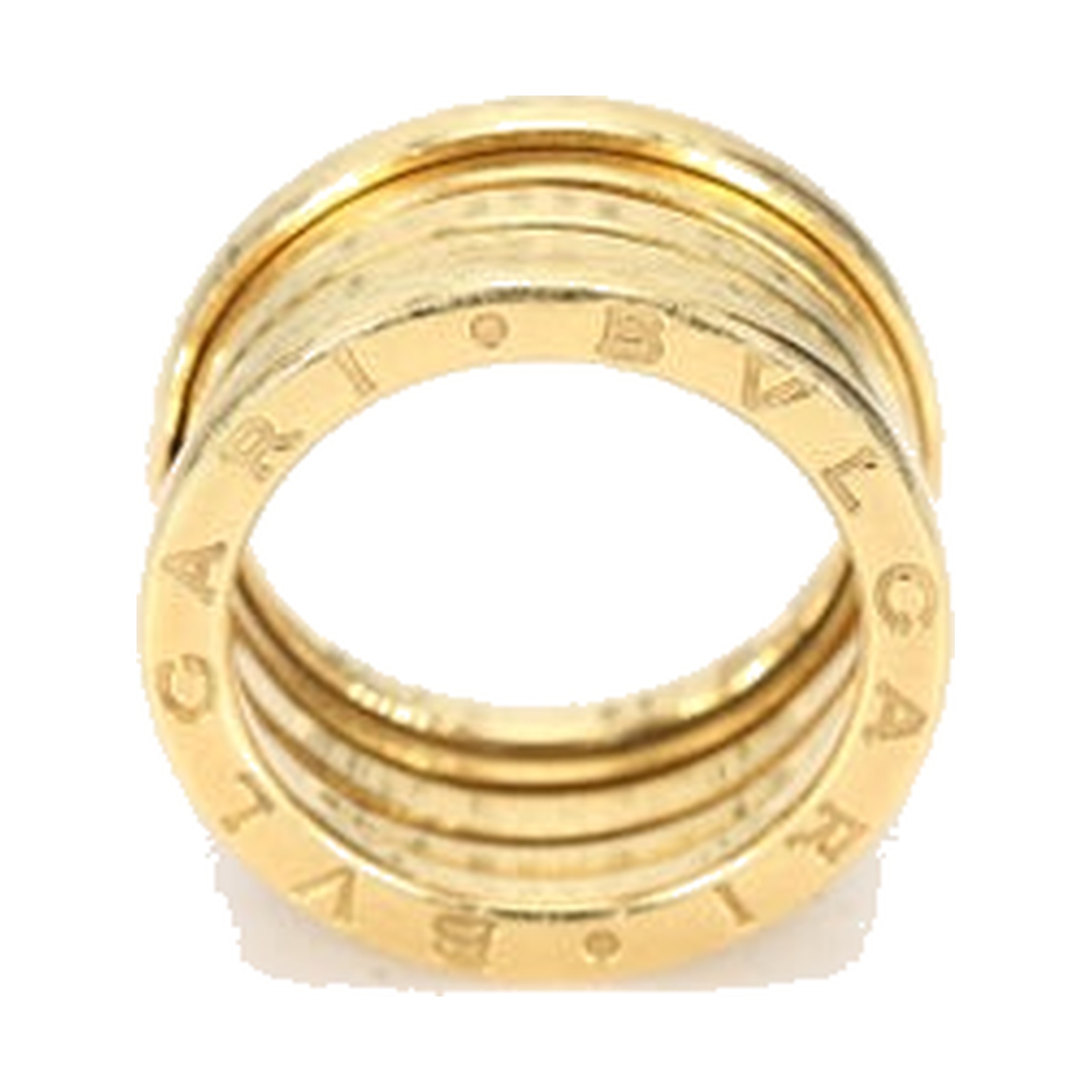 Pre-owned Bulgari B.zero1 Ring 18K Rose Gold with Black Ceramic product image