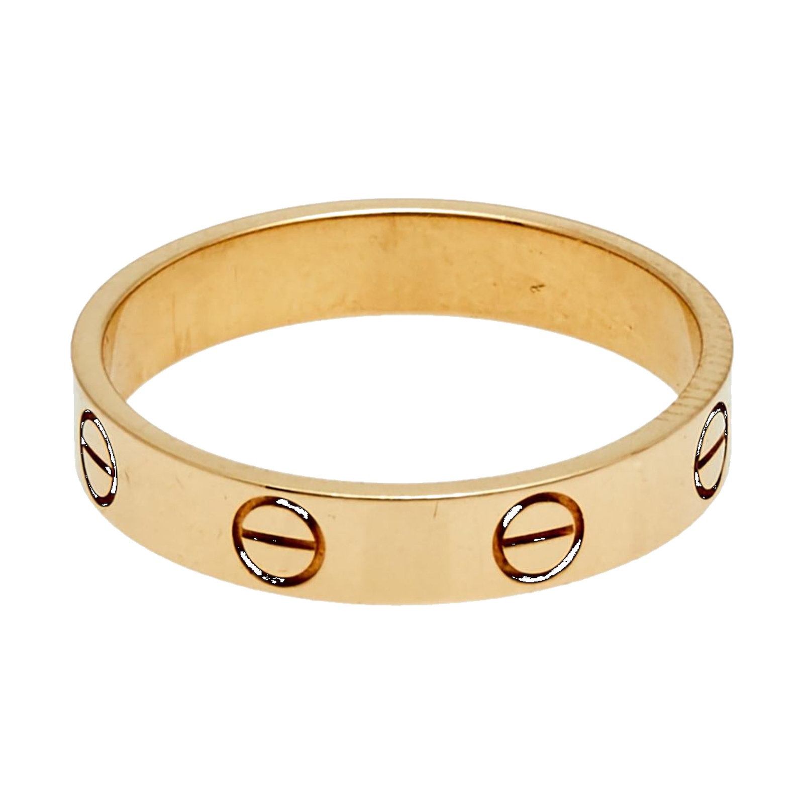 Pre-owned Cartier Love Ring 18K Yellow Gold (Narrow) product image