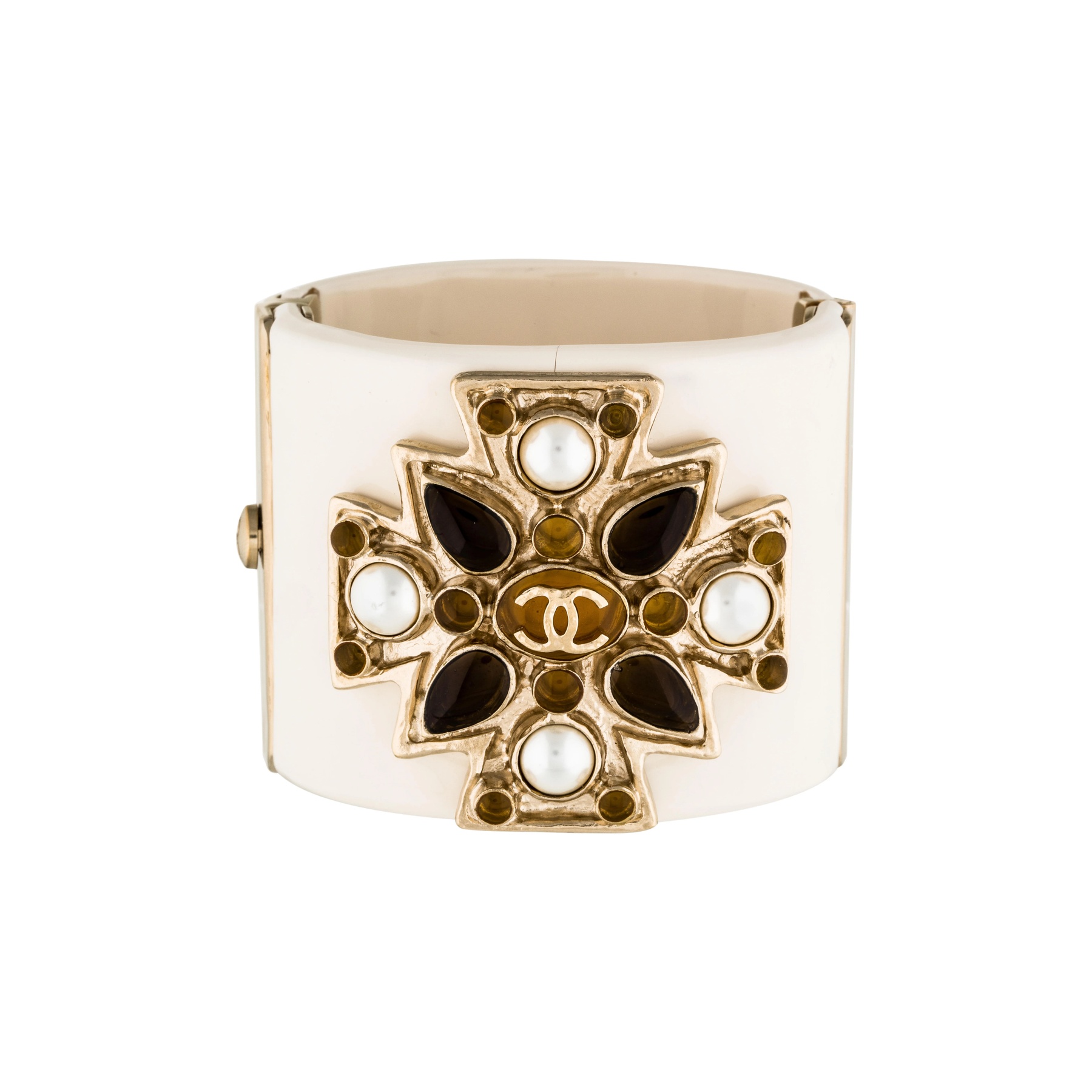 Pre-owned Chanel Maltese Cross Cuff (Vintage) product image