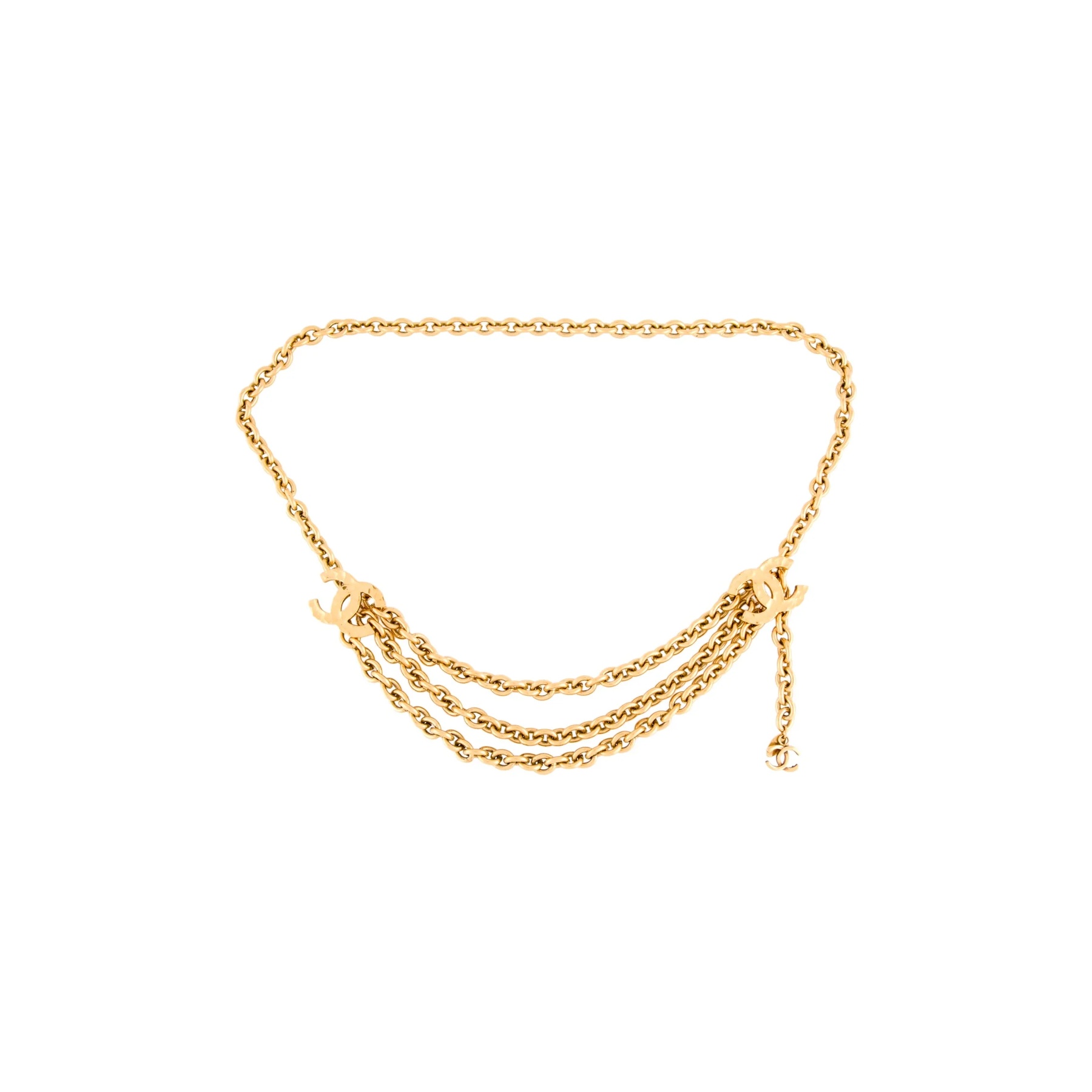 Pre-owned Chanel Vintage Chain Belt (Gold-Tone) product image