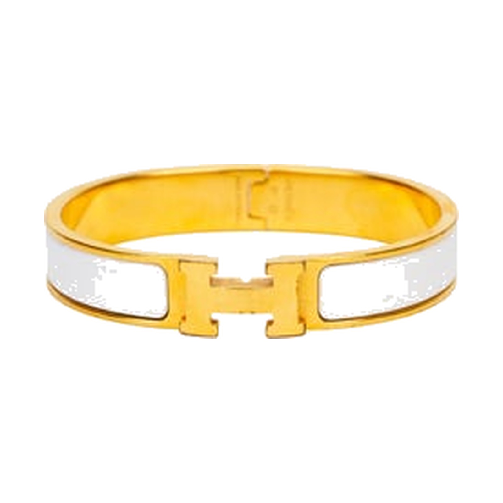 Pre-owned Hermès Clic Clac H Bracelet (Gold-Tone) product image
