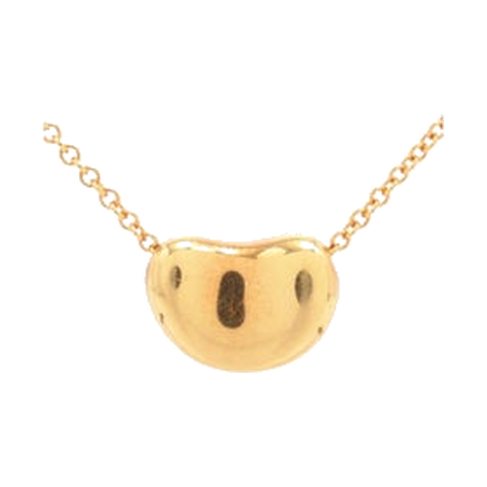 Pre-owned Tiffany & Co. Elsa Peretti Bean Necklace (18K Gold) product image