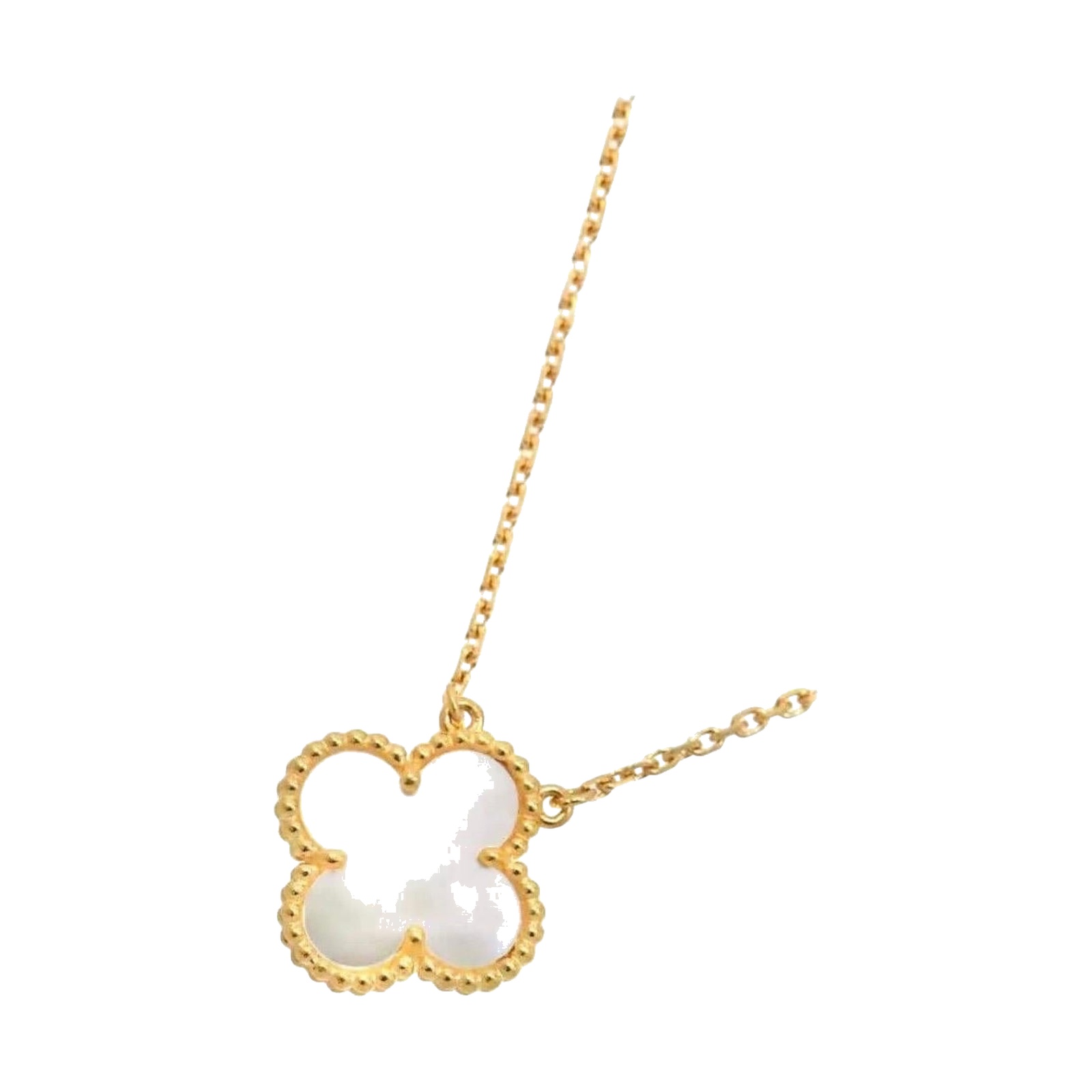 Pre-owned Van Cleef & Arpels Sweet Alhambra Pendant Necklace (Mother of Pearl) product image