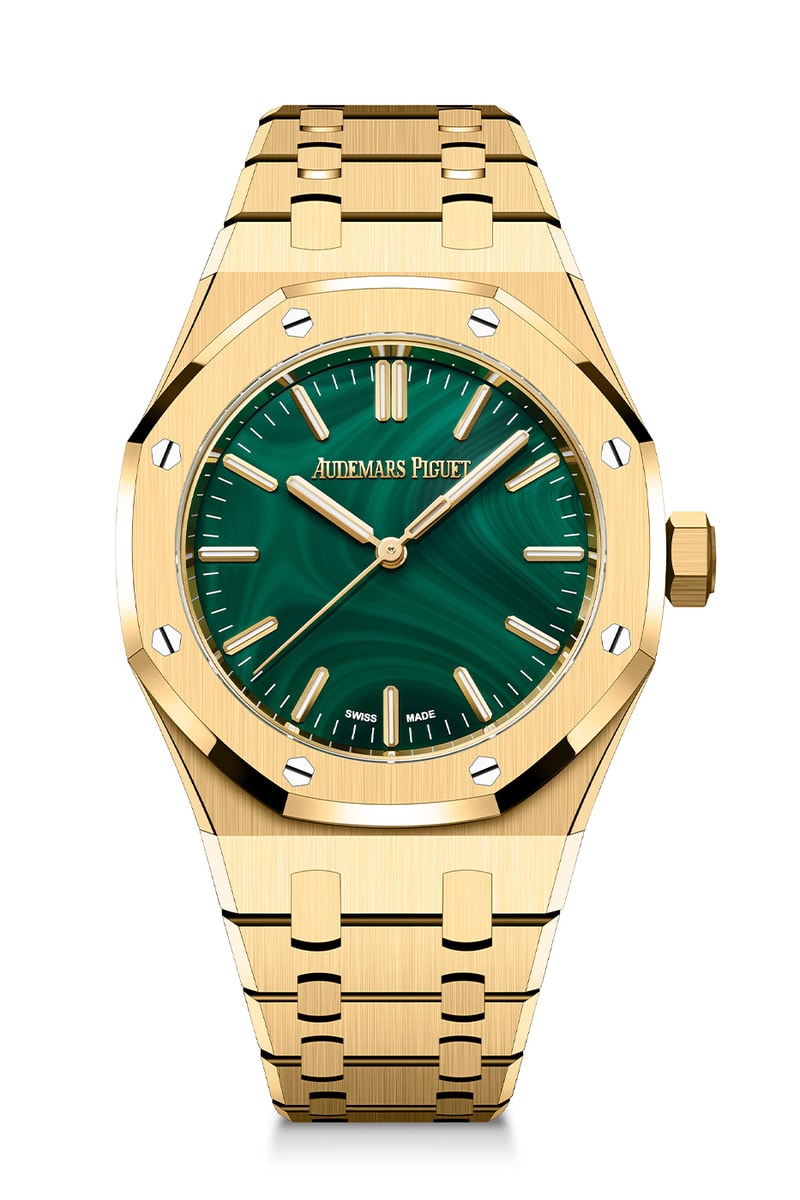 Audemars Piguet Royal Oak Self-Winding Malachite Yellow Gold product image