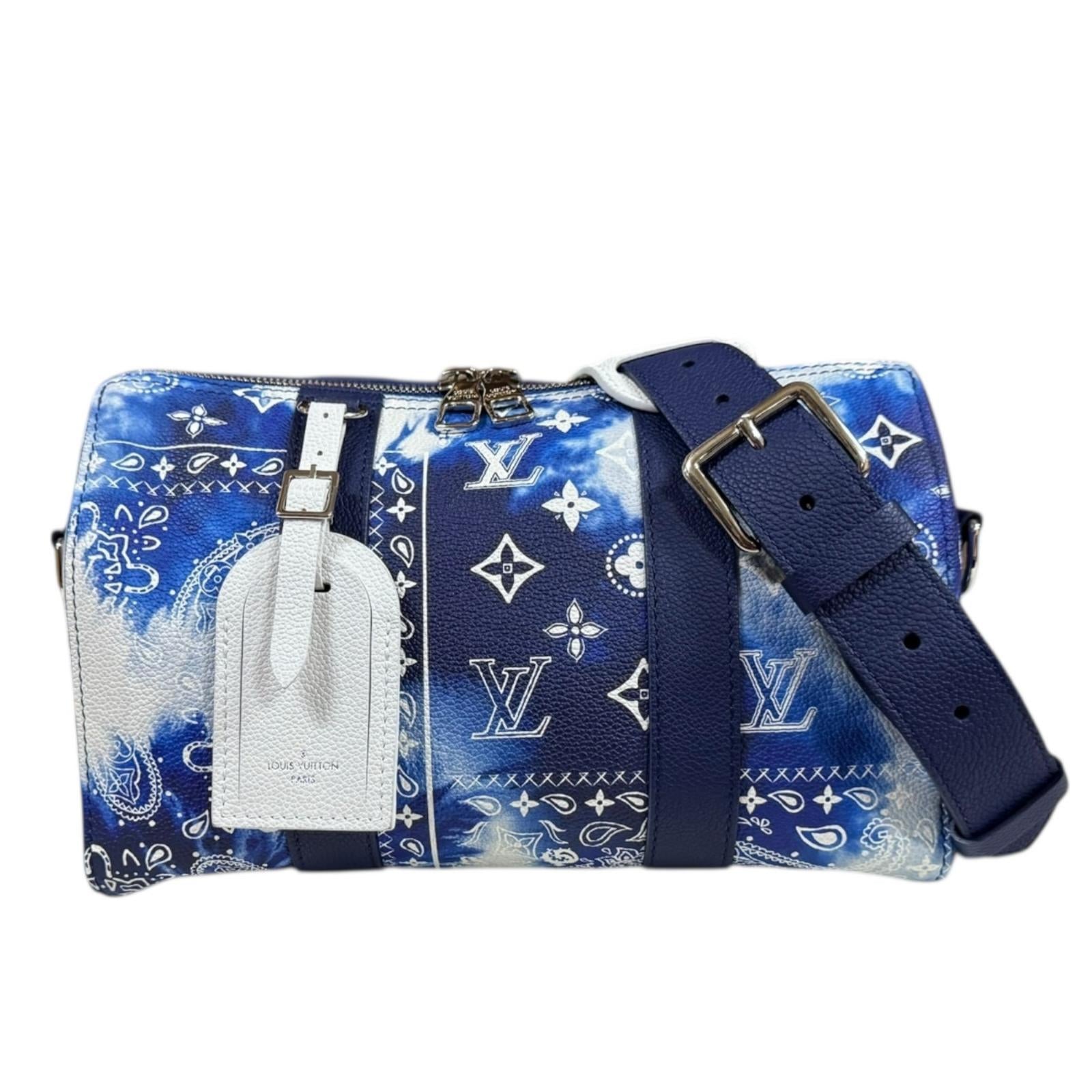 Louis Vuitton City Keepall Bright Blue Crocodile Bag product image